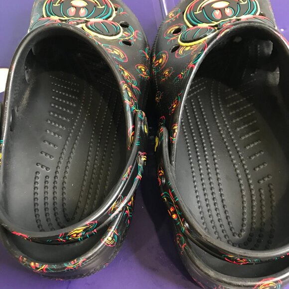 DISNEY PARK CROCS HALLOWEEN MICKEY MOUSE WOMENS SIZE 11  MALE 9 - Picture 2 of 9